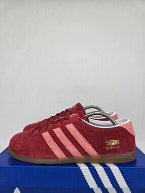 adidas Women's Gazelle Lo Pro IH6944 Team Victory Red Gum Shoes Size 6